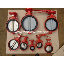 Wafer Type Butterfly Valve con CE Aprobado